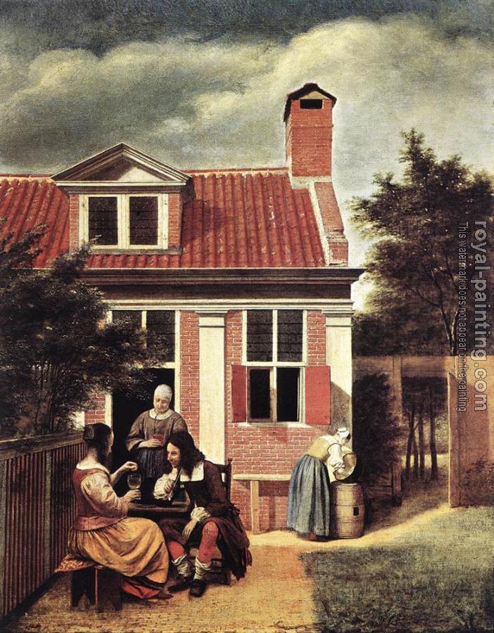 Pieter De Hooch : Village House
